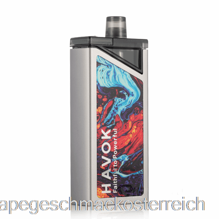 Uwell Havok V1 65w Pod Mod Silber Vape Geschmack